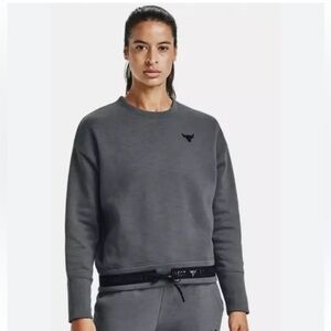 Under Armour Project Rock Blood, Sweat Respect Sweatshirt crewneck women’s small